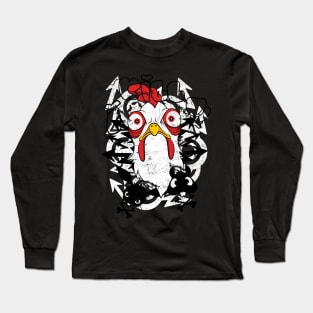 angry chicken Long Sleeve T-Shirt